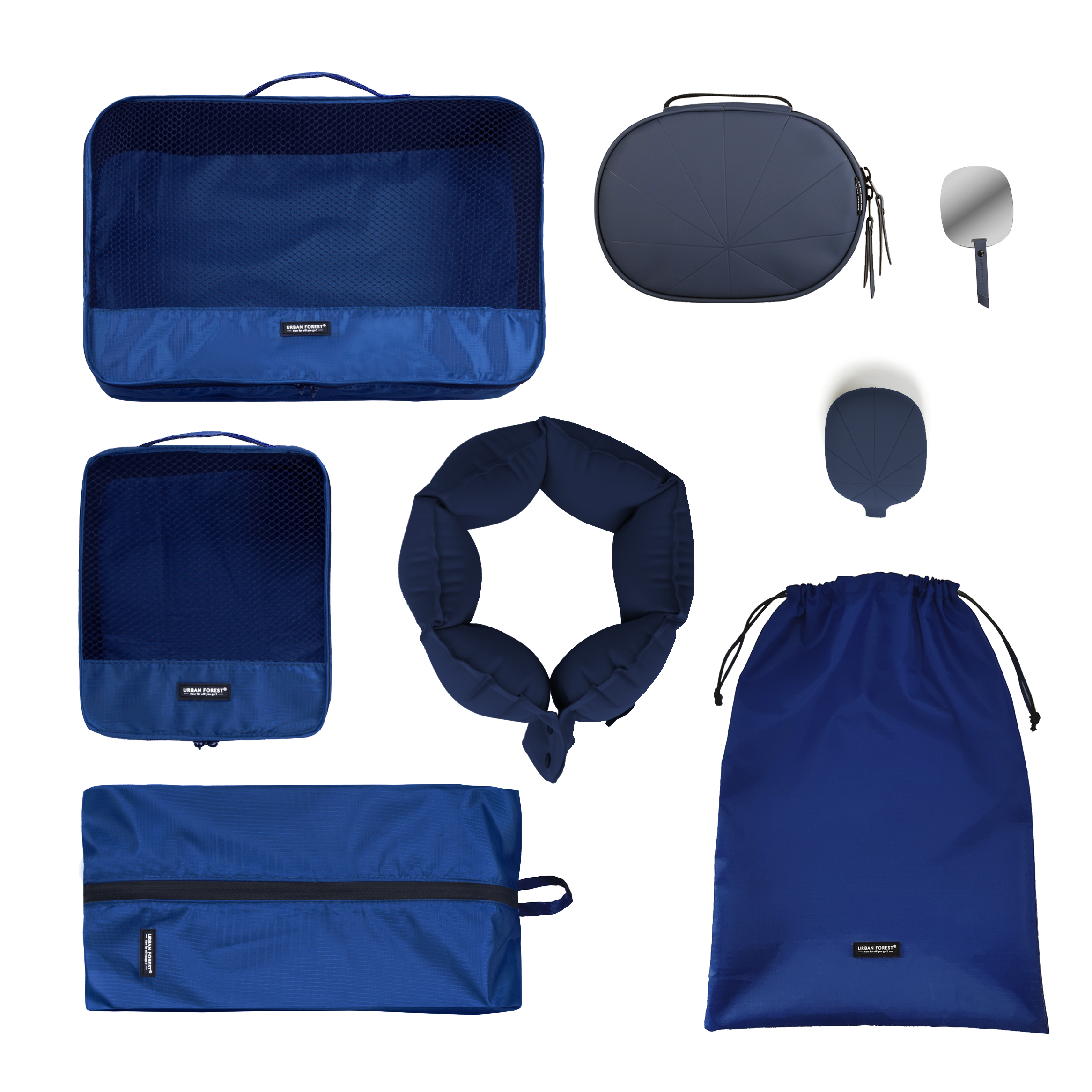 充气颈枕8件套蓝色.jpg-树 · 衣物收纳套装